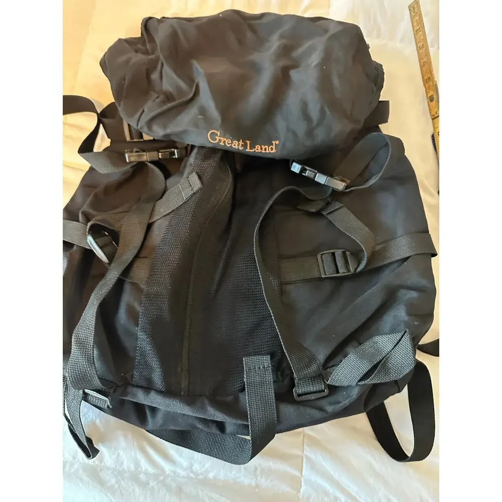 Greatland Hiking Camping Backpack Waist Strap Black